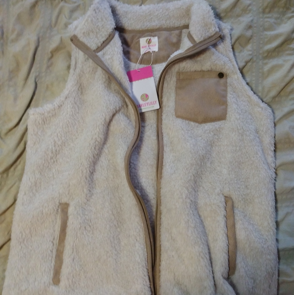 Ivory vest